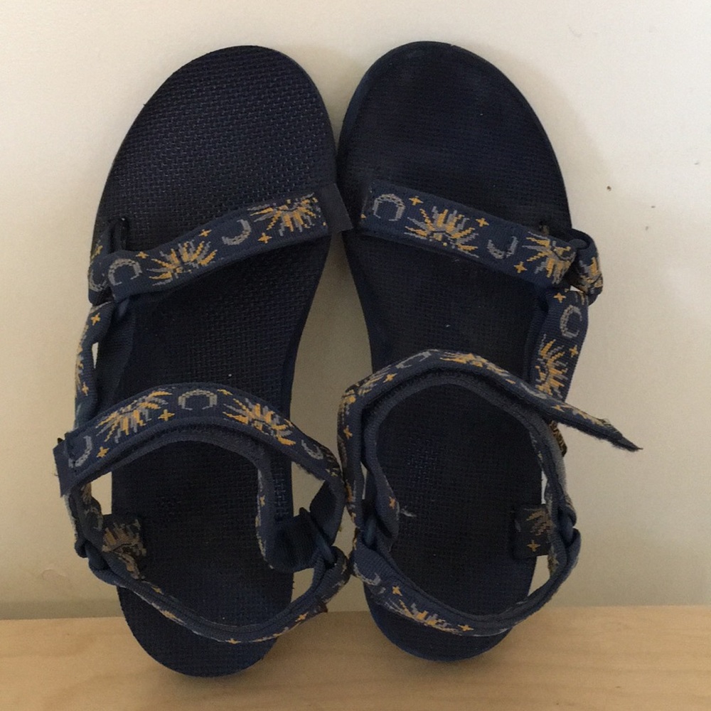 Teva Celestial Sun and Moon sandals 10